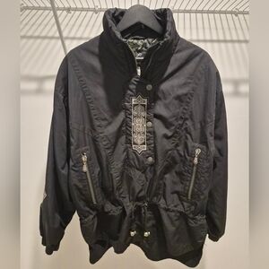 KAELIN Women's Insulated Vintage Ski Jacket Black